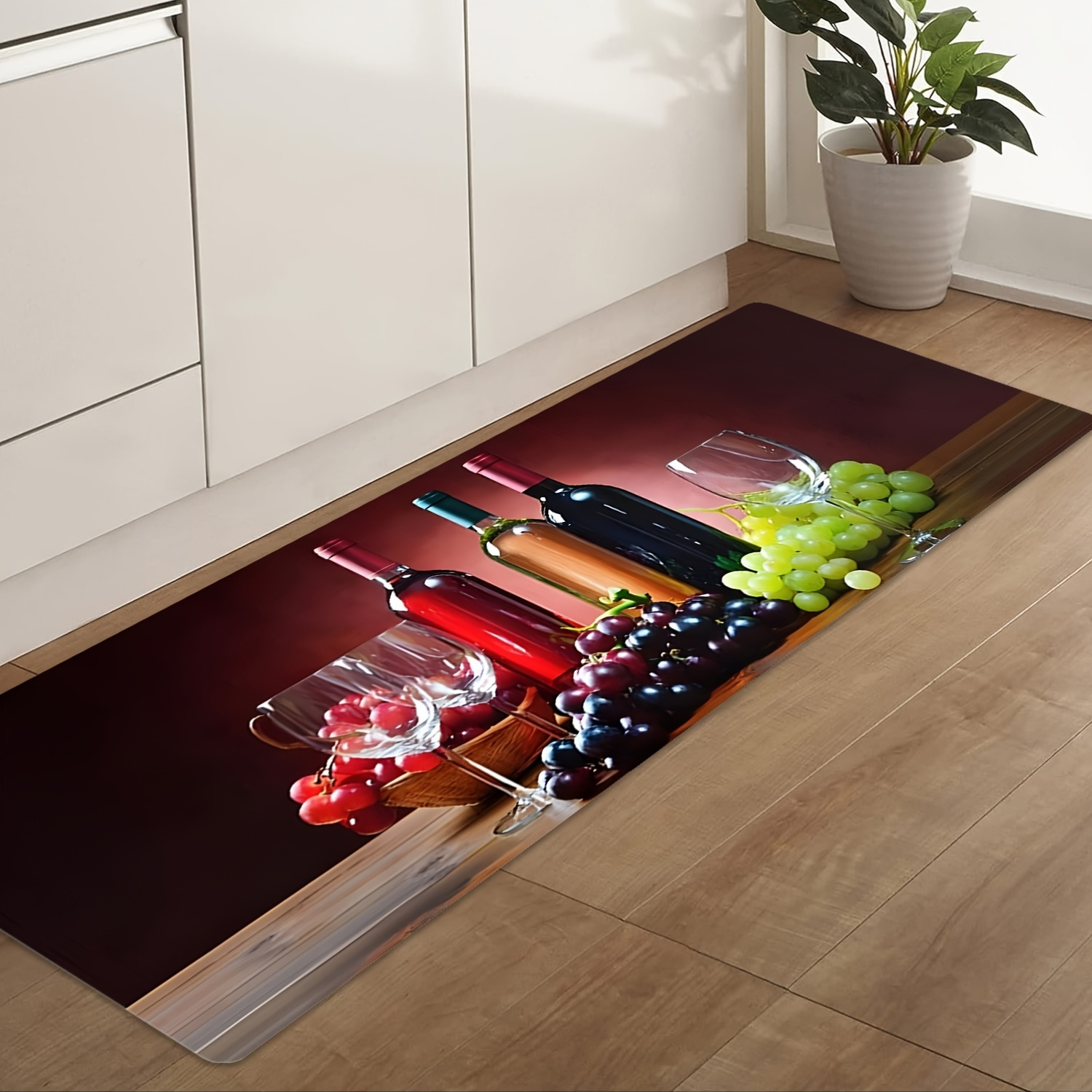 Wine Grape Print Long Runner R - Commercial Printing Supplies Usa review and price
