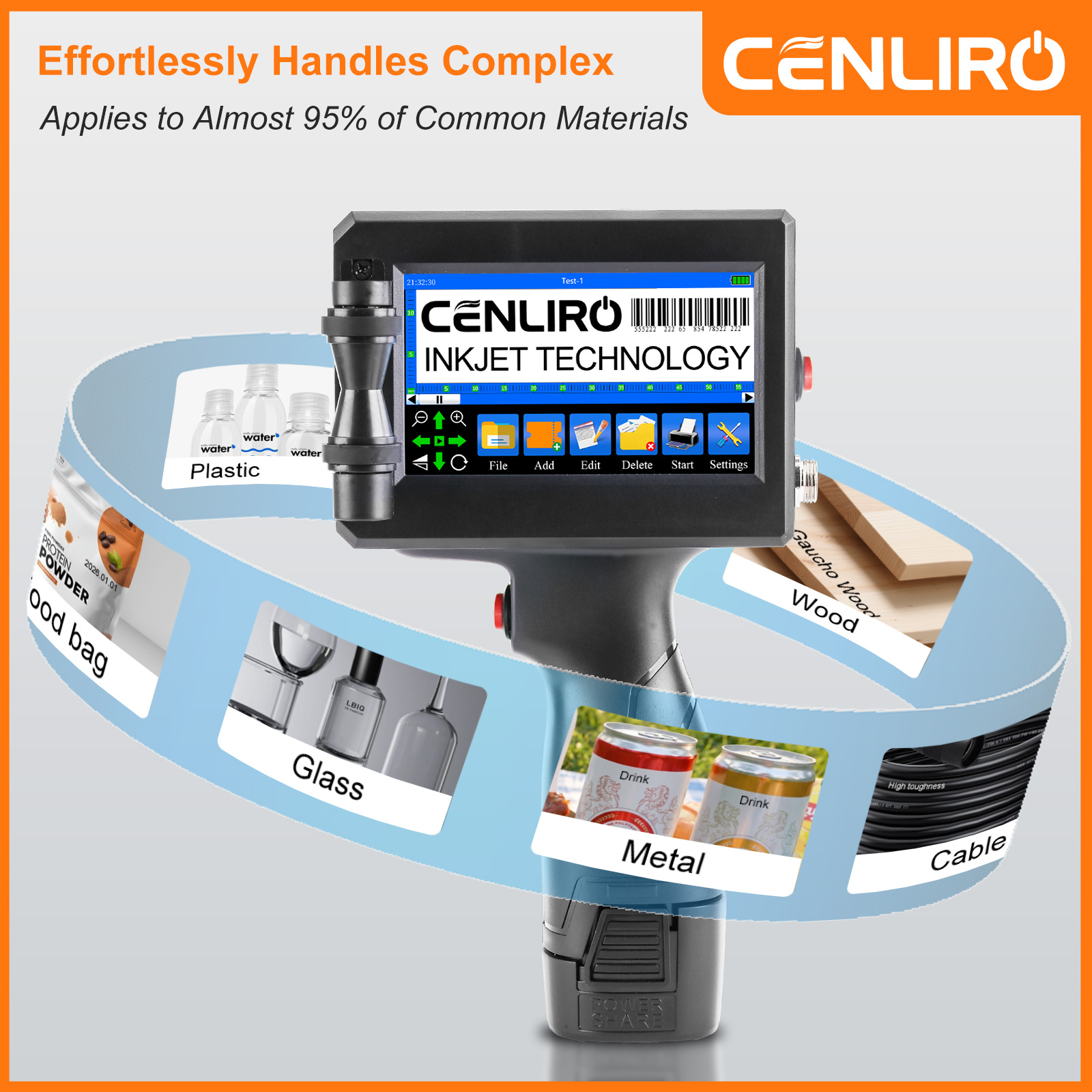 CENLIRO 12.7/25.4mm Handheld I - Commercial Book Printing Machines review and price