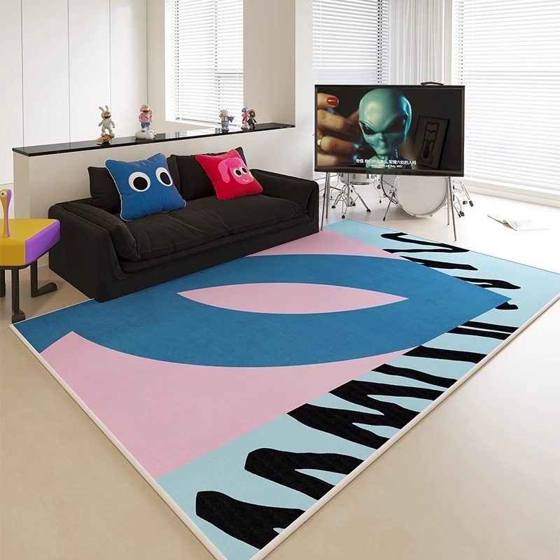 Abstract Color-blocked Print L - Printing On Commercial review and price
